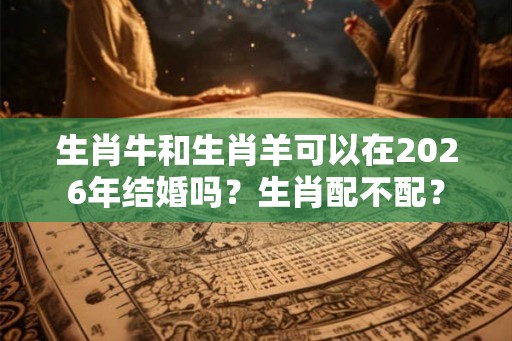 生肖牛和生肖羊可以在2026年结婚吗？生肖配不配？