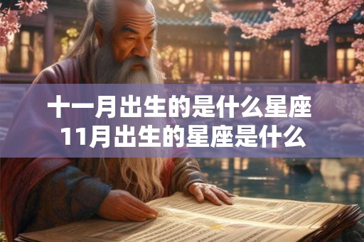 十一月出生的是什么星座 11月出生的星座是什么