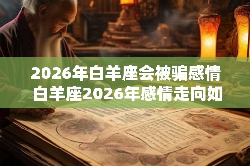 2026年白羊座会被骗感情 白羊座2026年感情走向如何