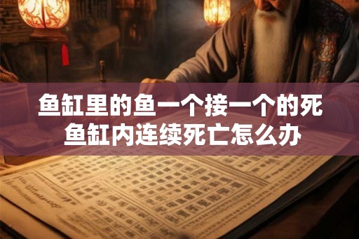 鱼缸里的鱼一个接一个的死 鱼缸内连续死亡怎么办