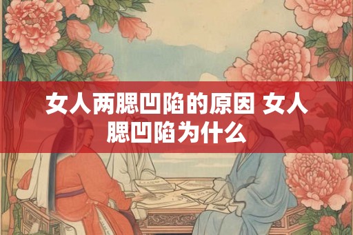 女人两腮凹陷的原因 女人腮凹陷为什么