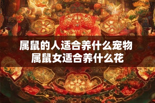 属鼠的人适合养什么宠物 属鼠女适合养什么花