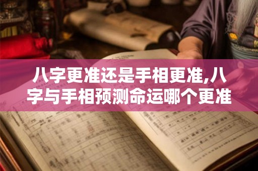 八字更准还是手相更准,八字与手相预测命运哪个更准？
