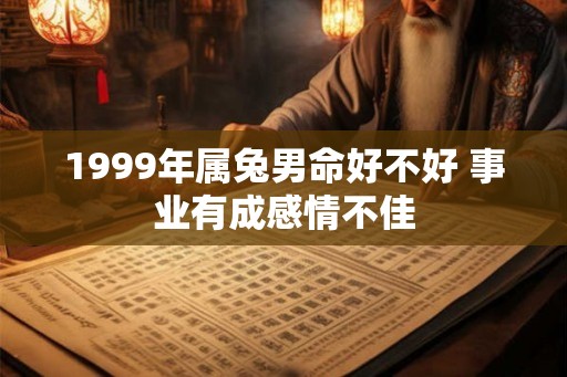 1999年属兔男命好不好 事业有成感情不佳