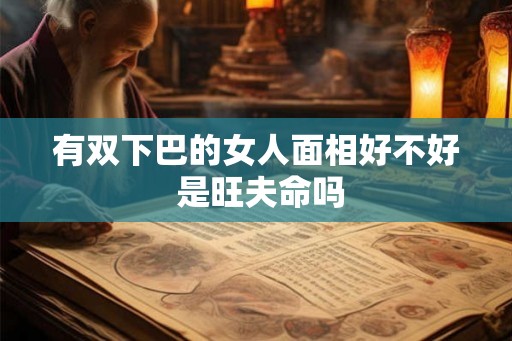 有双下巴的女人面相好不好 是旺夫命吗