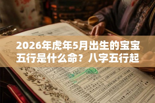 2026年虎年5月出生的宝宝五行是什么命？八字五行起名大全！