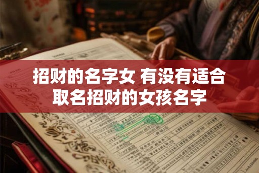 招财的名字女 有没有适合取名招财的女孩名字
