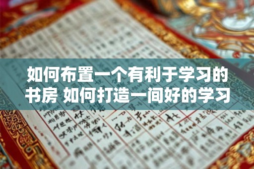 如何布置一个有利于学习的书房 如何打造一间好的学习书房