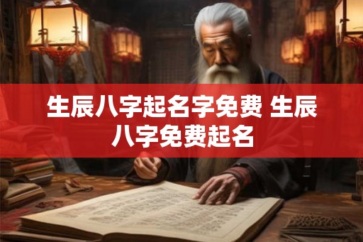 生辰八字起名字免费 生辰八字免费起名 生辰八字起名字免费 生辰八字免费起名
