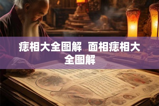 痣相大全图解  面相痣相大全图解