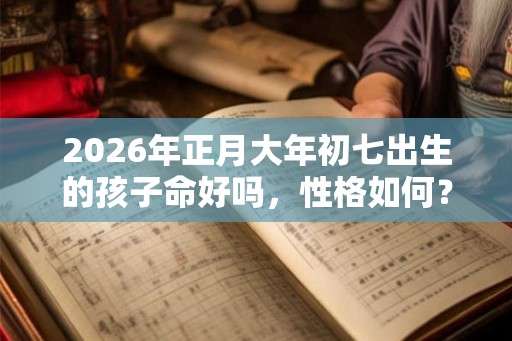 2026年正月大年初七出生的孩子命好吗，性格如何？