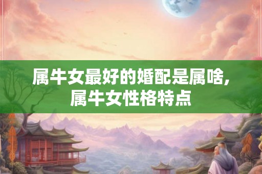 属牛女最好的婚配是属啥,属牛女性格特点