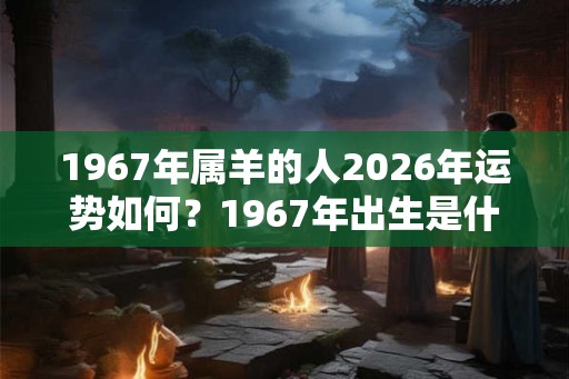1967年属羊的人2026年运势如何？1967年出生是什么命？