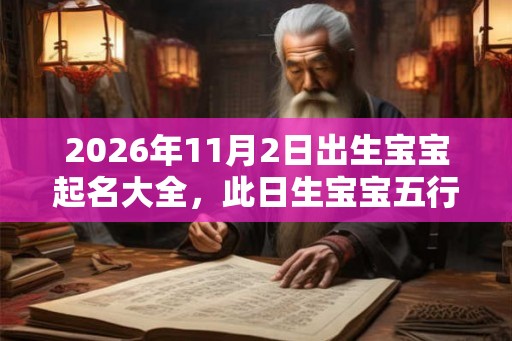 2026年11月2日出生宝宝起名大全，此日生宝宝五行属什么？
