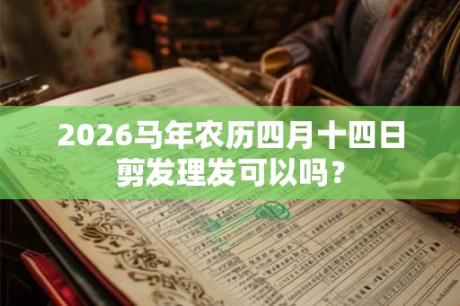 2026马年农历四月十四日剪发理发可以吗？