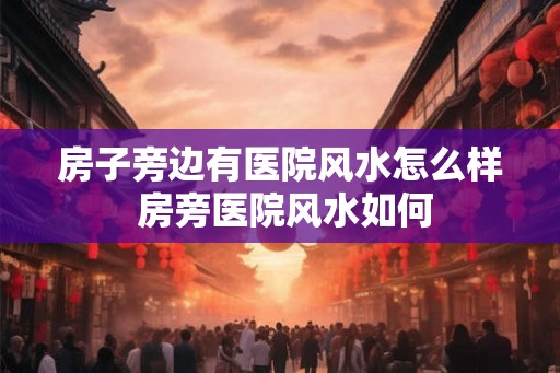 房子旁边有医院风水怎么样 房旁医院风水如何