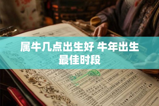 属牛几点出生好 牛年出生最佳时段 属牛几点出生好 牛年出生最佳时段