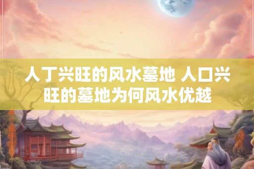 人丁兴旺的风水墓地 人口兴旺的墓地为何风水优越