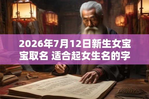 2026年7月12日新生女宝宝取名 适合起女生名的字