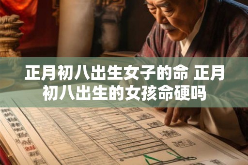 正月初八出生女子的命 正月初八出生的女孩命硬吗