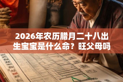2026年农历腊月二十八出生宝宝是什么命？旺父母吗？