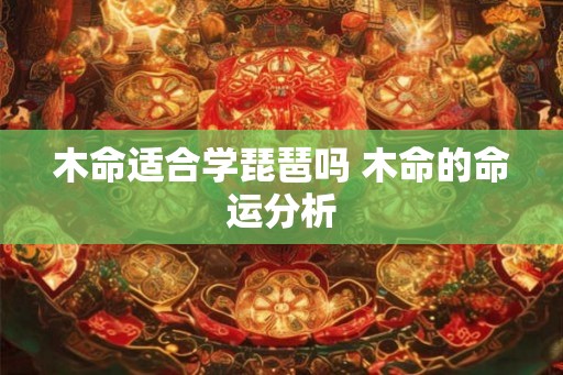 木命适合学琵琶吗 木命的命运分析 木命适合学琵琶吗 木命的命运分析