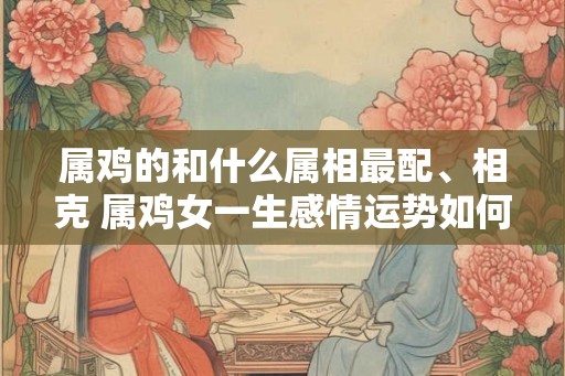 属鸡的和什么属相最配、相克 属鸡女一生感情运势如何