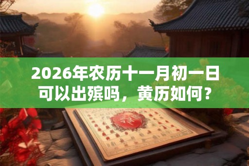 2026年农历十一月初一日可以出殡吗，黄历如何？