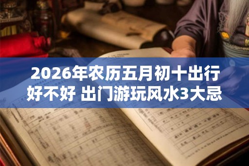2026年农历五月初十出行好不好 出门游玩风水3大忌