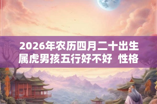 2026年农历四月二十出生属虎男孩五行好不好 性格怎么样 2026年农历四月二十出生属虎男孩五行好不好 性格怎么样