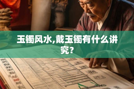 玉镯风水,戴玉镯有什么讲究？