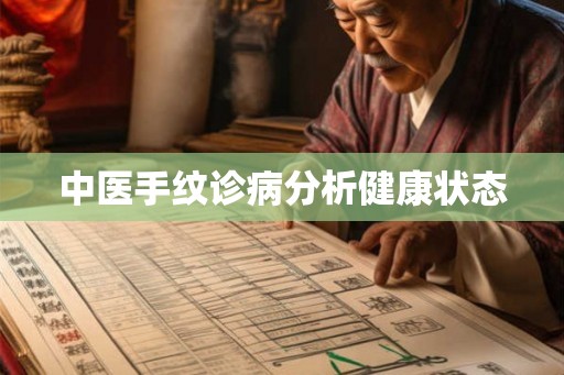 中医手纹诊病分析健康状态