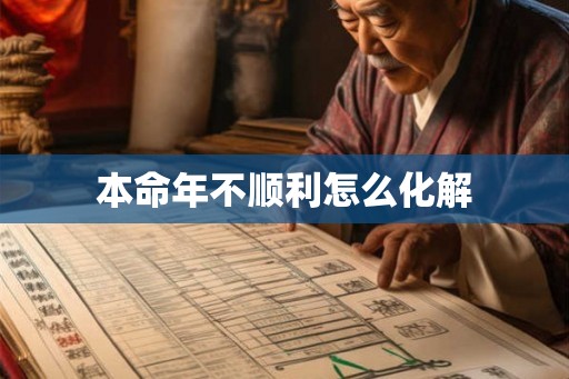 本命年不顺利怎么化解 本命年不顺利怎么化解