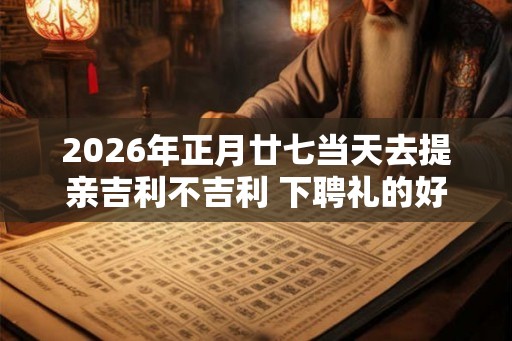 2026年正月廿七当天去提亲吉利不吉利 下聘礼的好日子