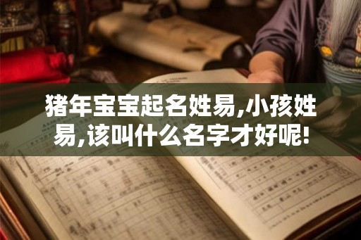 猪年宝宝起名姓易,小孩姓易,该叫什么名字才好呢!