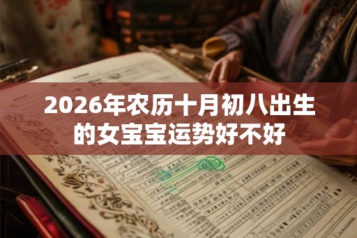 2026年农历十月初八出生的女宝宝运势好不好