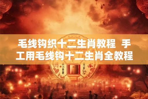 毛线钩织十二生肖教程 手工用毛线钩十二生肖全教程 毛线钩织十二生肖教程 手工用毛线钩十二生肖全教程