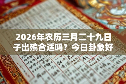 2026年农历三月二十九日子出殡合适吗？今日卦象好不好？