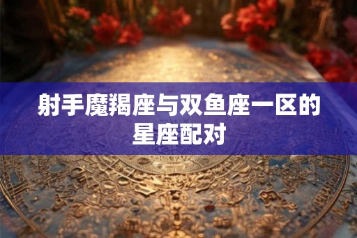 射手魔羯座与双鱼座一区的星座配对