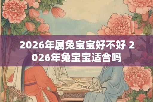 2026年属兔宝宝好不好 2026年兔宝宝适合吗