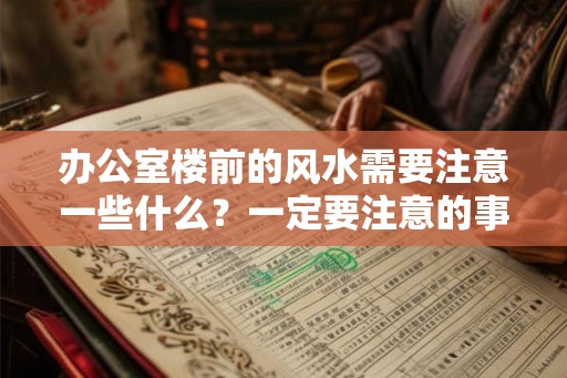 办公室楼前的风水需要注意一些什么？一定要注意的事项有哪些？