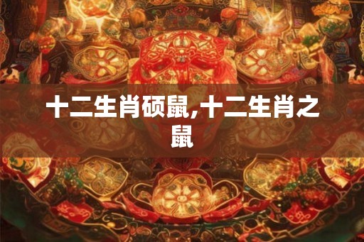 十二生肖硕鼠,十二生肖之鼠