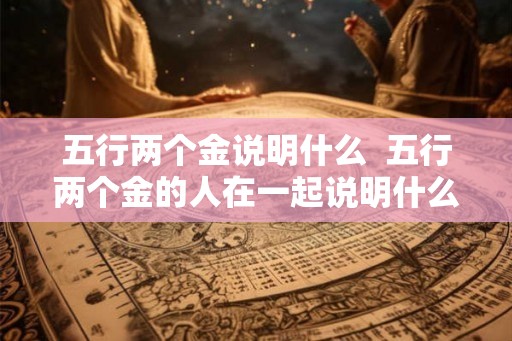 五行两个金说明什么 五行两个金的人在一起说明什么 五行两个金说明什么 五行两个金的人在一起说明什么
