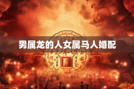 男属龙的人女属马人婚配
