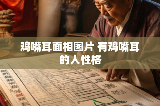鸡嘴耳面相图片 有鸡嘴耳的人性格