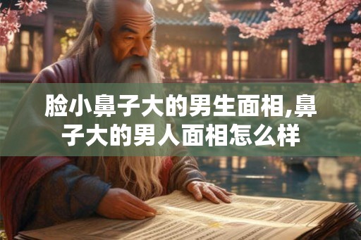 脸小鼻子大的男生面相,鼻子大的男人面相怎么样
