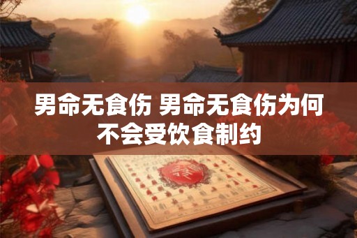 男命无食伤 男命无食伤为何不会受饮食制约