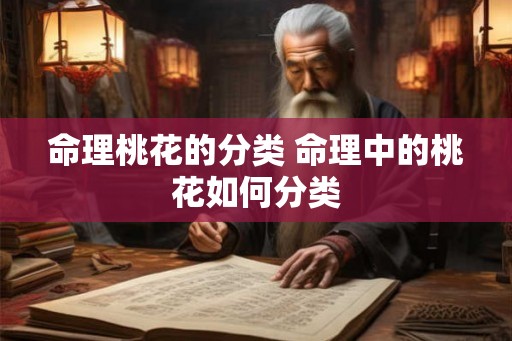 命理桃花的分类 命理中的桃花如何分类