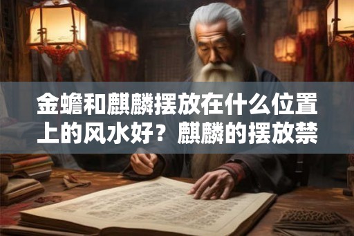 金蟾和麒麟摆放在什么位置上的风水好？麒麟的摆放禁忌有哪些？