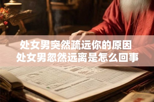 处女男突然疏远你的原因 处女男忽然远离是怎么回事